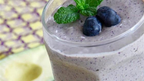 Almond and Blueberry Shake